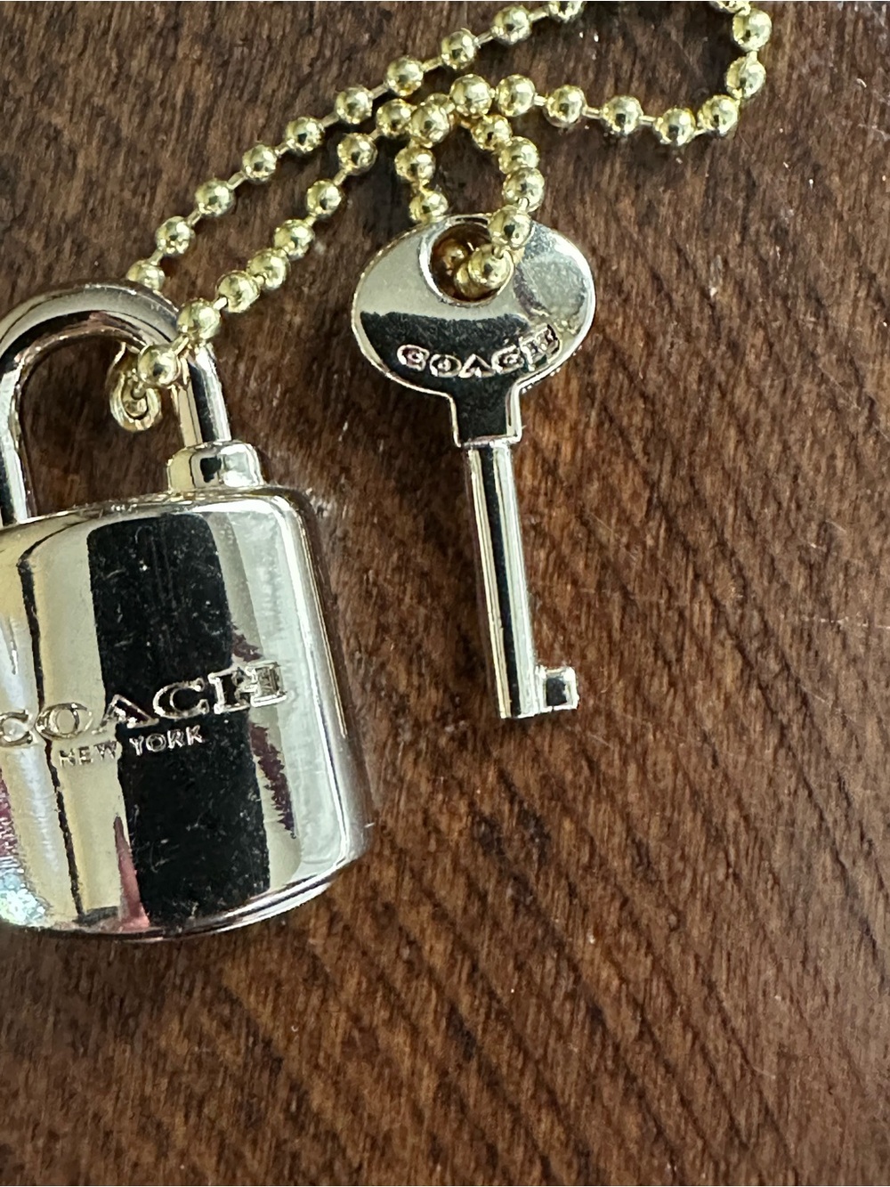 Coach Padlock & Key - Picture 6 of 8
